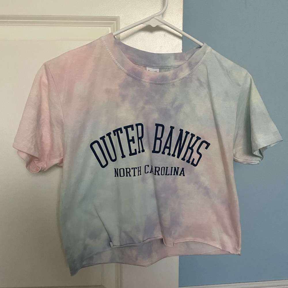 Tie dye Outer Banks t-shirt